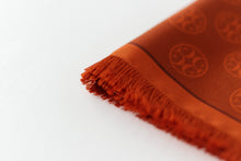 Load image into Gallery viewer, Fringed Monogram Burnt Orange 90cm
