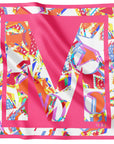 Abstract Initial Pink