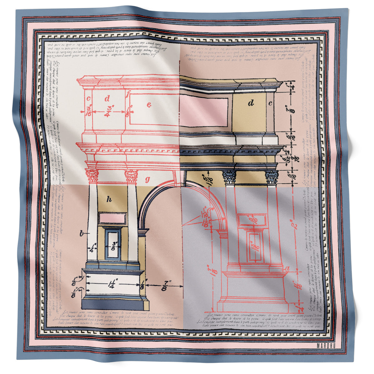 Portico Blueprint Pink