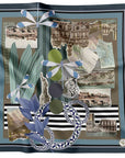 Dragonfly Postcards Navy 90cm